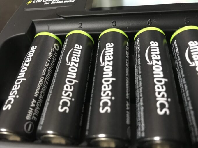 Amazonベーシックの充電池