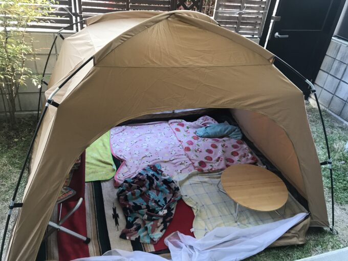 アウトドア テント/タープ ビジョンピークスのTCルーテントを購入！～おうちキャンプの最終兵器 
