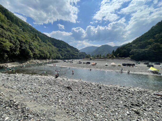 谷瀬つり橋オートキャンプ場