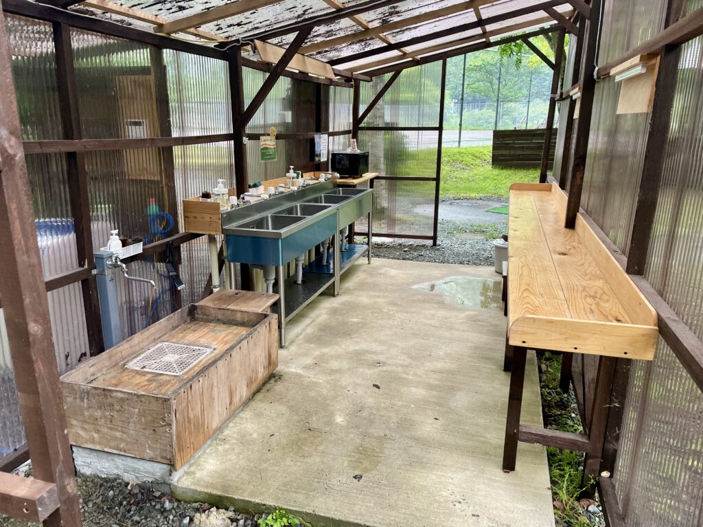 かもしか葛川森のキャンプ場