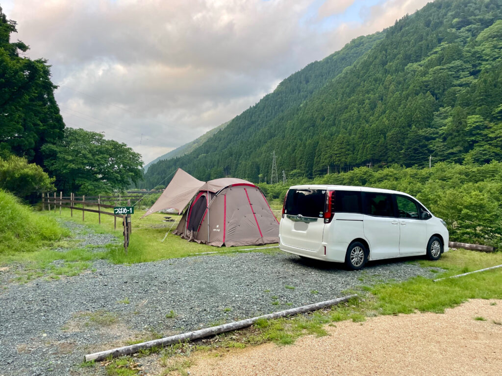 かもしか葛川森のキャンプ場