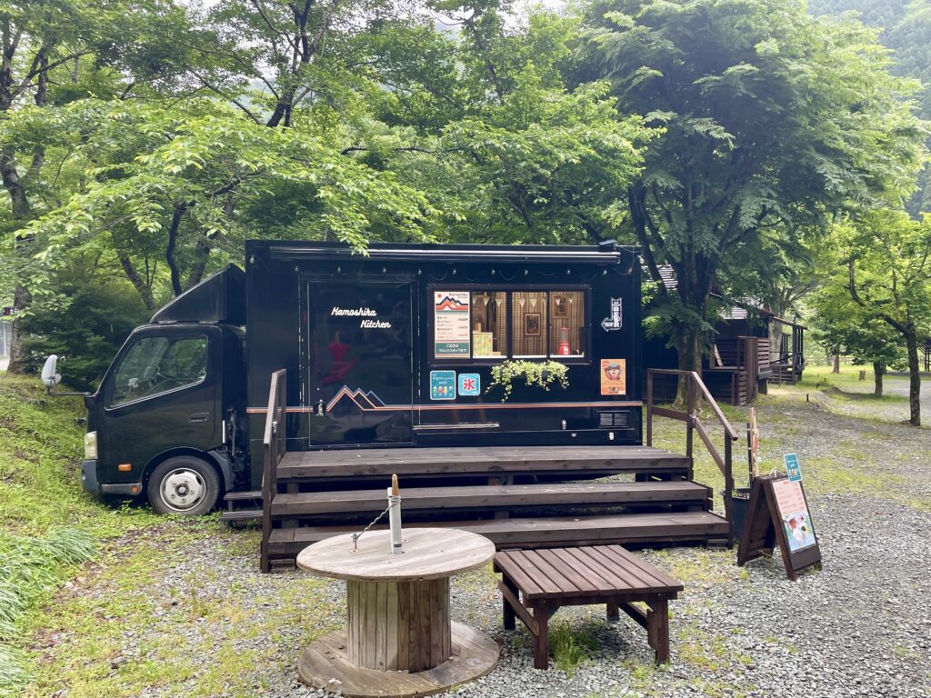 かもしか葛川森のキャンプ場