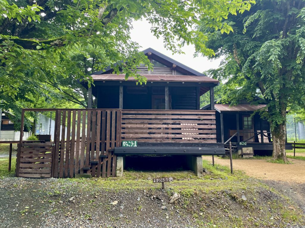 かもしか葛川森のキャンプ場