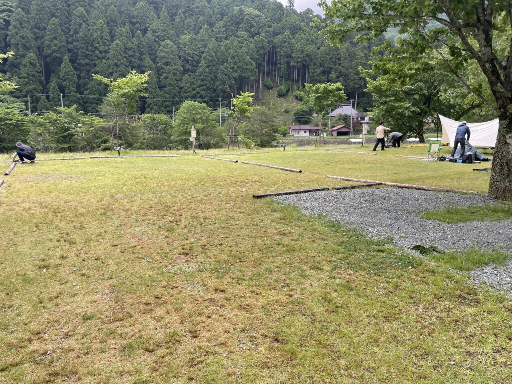 かもしか葛川森のキャンプ場